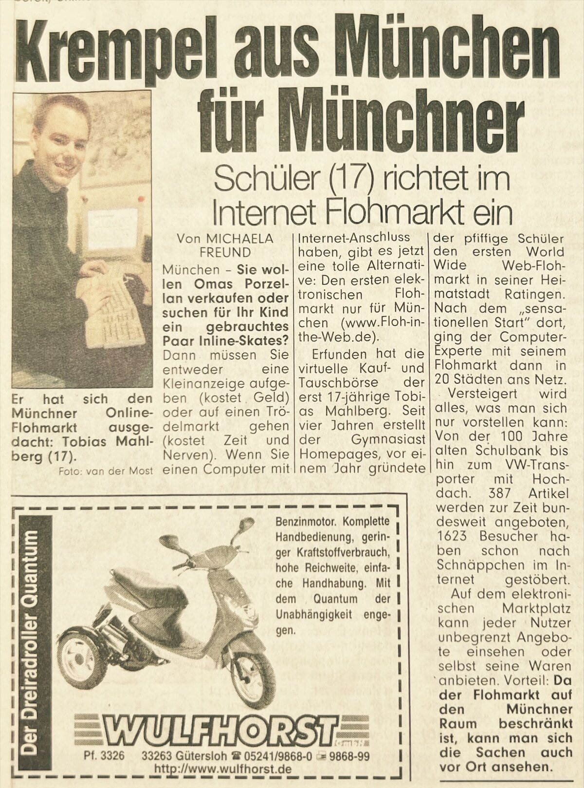 Krempel aus München für Münchner Krempel aus München für Münchner